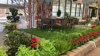 The Modern Designer Garden at Hicks Nurseries Annual Flower & Garden Show 2021