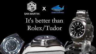 San Martin SN0107 / SN020 Automatic Watch Review | Watchdives Limited Edition