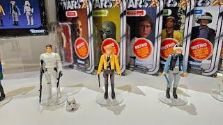 Star Wars Retro Hasbro Display at Toy Fair 2025