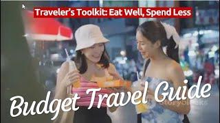 Traveler's Toolkit: Eat Well, Spend Less - Your Ultimate Budget Travel Guide