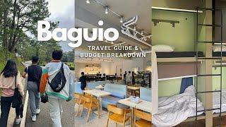 3D2N BAGUIO (Step-by-Step) TRAVEL & BUDGET GUIDE️|| Jett Alejo