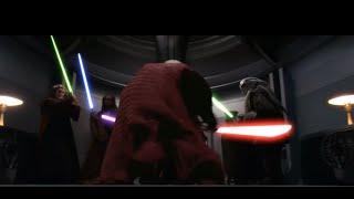 Mace Windu Vs Palpatine (Darth Sidious) Leg PT-BR, English Dub 1080p