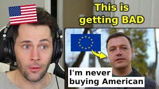 American Reacts to European Response to US Tariffs