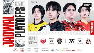  LIVE | MPL ID S14 | Playoffs Hari 1 | Bahasa Indonesia