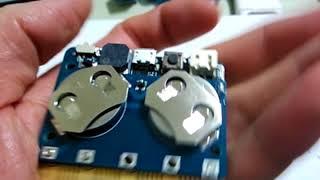KSB035 micro:bit CR2032 Battery Board DEMO