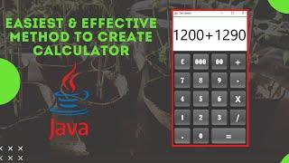 How to create calculator in java | how to develop calculator | Learn JAVA Programming | IGTech