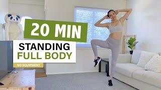 20 MIN STANDING FULL BODY WORKOUT| Workout for Beginners| Fat Burning| No Repeating