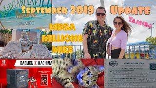 MEGA MILLIONS MIKE: September 2019 Channel Update