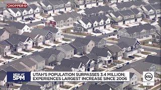 Utah experiences largest population spike in 16 years. Here’s where people are moving