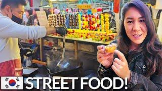 KOREAN STREET FOOD TOUR in Seoul, South Korea!