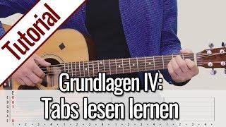 Gitarre Lernen - Anfängerkurs IV: Tabs lesen lernen | Anfänger Onlinekurs