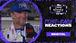 Dale Earnhardt Jr. “thrilled” after top-10 finish at Bristol