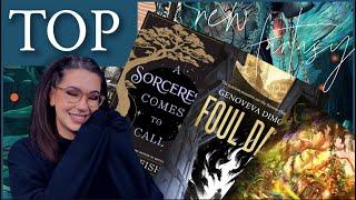 TOP 5 NEW FANTASY BOOKS ‍️ Quarters 2 and 3