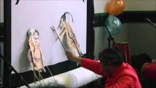 Wayang Kulit Dhalang Ki Panca Hardjo : Gara Gara (Suriname)