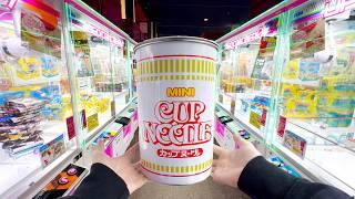 Giant Prizes from Claw Machines in Japan   