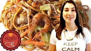 YAKISOBA INCRÍVEL! | Como Fazer Sushi | Com a Fê