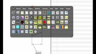 Introduction to MaxMSP: Getting Started with Lists