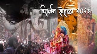 Mumbai Ganpati Visrajan 2024 I ganpati bappa morya  I ganpati cinematic video