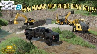 New Mining Map Rogue River Valley | farming simulator 22 #farmingsimulator22 #fs22 #simulator