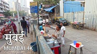 Life Ambience in Mumbai, India  - Walking Tour INDIA (4K UHD)