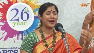 FULL VERSION – Nisha Rajagopalan (Vocal Concert) – Mudhra’s 26th Fine Arts Festival