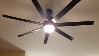 Fanimation Studio Collection Blitz 56-in CEILING FAN REVIEW & INSTALLATION