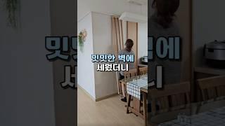 밋밋한 벽에 이걸 세웠더니 #인테리어 #집꾸미기