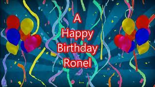 Ronel Happy Birthday blue sunbeam