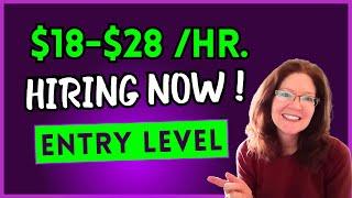 Entry Level REMOTE JOBS That Are ACTUALLY ALWAYS HIRING (Work From Home Jobs Hiring Right Now!)