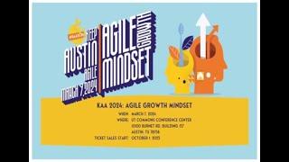 Keep Austin Agile 2024 - Speaker Promo Video