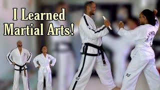 I LEARNED MARTIAL ARTS  ft DusardTaeFit | Shanida Elvin