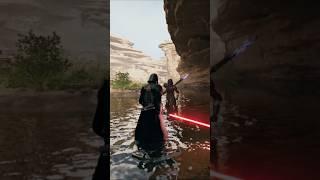 Overcome.  #starwars #lightsaber #trending #shorts #videogames #gaming #jedi #sith #cinematic