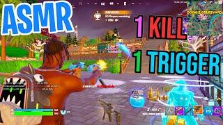 ASMR Gaming  Fortnite 1 Kill = 1 Trigger Relaxing Mouth Sounds  Controller Sounds + Whispering 