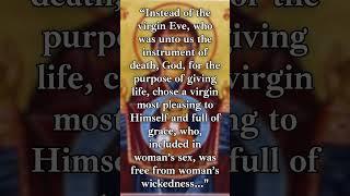 Is the Immaculate Conception in the Early Church? #bible #catholicism #catholic #virginmary