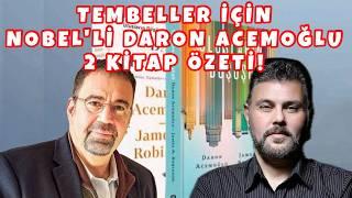 BU 2 KİTAP DARON ACEMOĞLU’NA NOBEL GETİRDİ: İŞTE ÖZETİ | MURAT MURATOĞLU