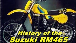 History of the Suzuki RM465 1981-1982 / DirtBikeDudeZ