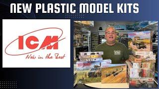 New ICM plastic model kits 1/35 1/48 1/72 Scale model kits