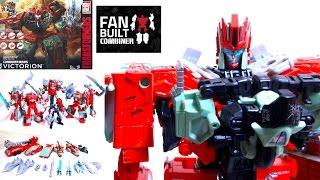 【女性合体戦士】ヴィクトリオン ヲタファのトランスフォーマー レビュー / Combiner Wars Victorion wotafa's review