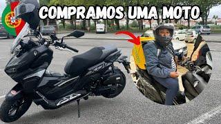 COMPRAMOS UMA MOTO ZERO KM EM PORTUGAL PAGANDO 79€ POR MÊS