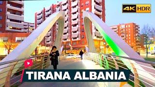 Tirana, Albania - Luxurious Nighborhood in Tirana, Lagje Luksoze në Tiranë Shqipëri [4K HDR]