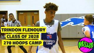 2028 Trindon Flenoury 270 Hoops Prospect Camp