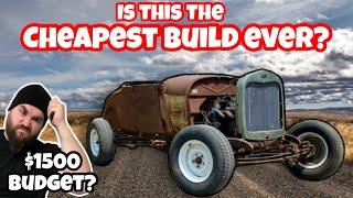 $1500 BUDGET RAT ROD BUILD! 1929 FORD MODEL A HOT ROD RUNS & DRIVES!