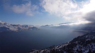 Peachland B.C (Winter 2022) Drone Footage