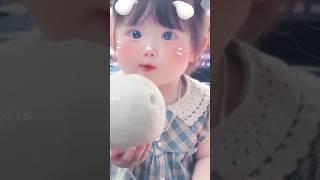 Cute baby laughing, so cute