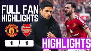 Man Utd STOP Arsenal! Raya SAVES ARSENAL! Manchester United 1-1 Arsenal Highlights