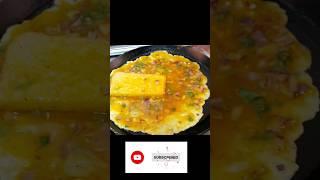 Cheesy Bread Omelette/Bread Cheese Omelette Recipe@SG Tasty Treats#shorts