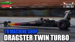 Dragster Twin Turbo | TR Machine Shop | Salinas Speedway | PalfiebruTV