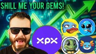 Shill Me Your Gems Ep.80 #DUCKEY #SPEEDY #AXOL #XPX #FEG #BUENO #MSI #CAW