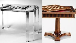 Unique chess table design| Chess furniture