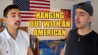 Hanging out with an American TikTok compilation